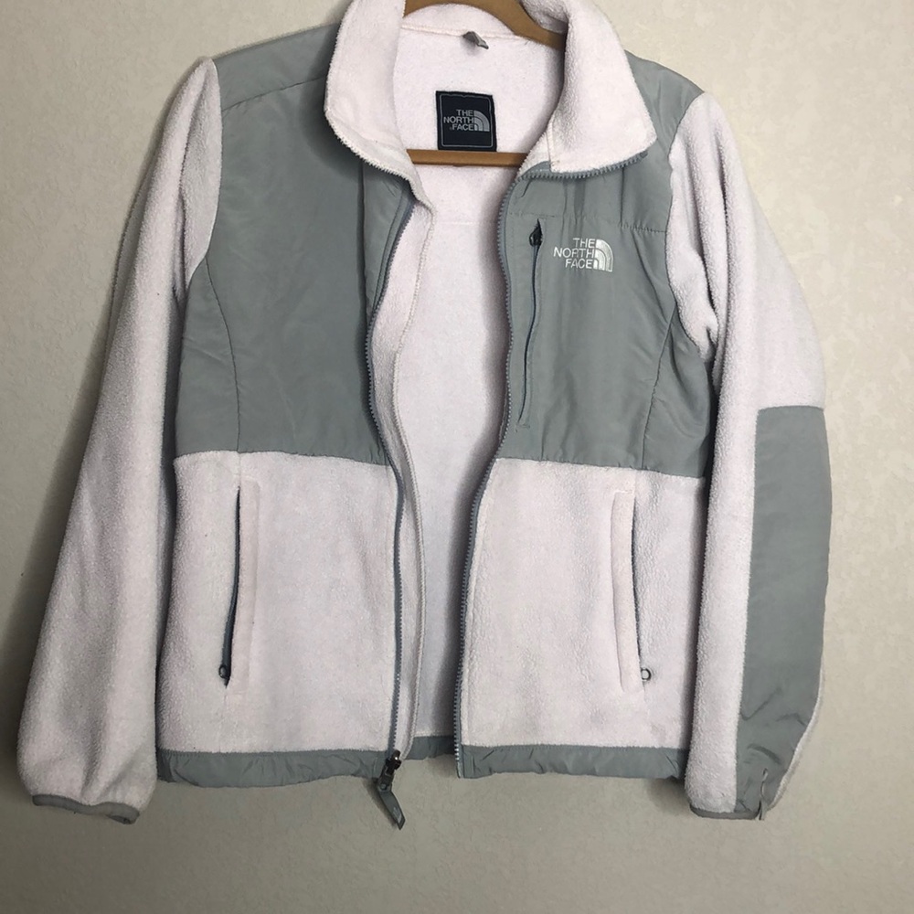 North Face thick fleece jacket size small